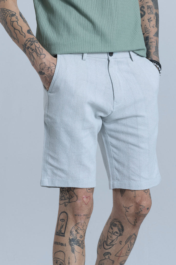 Streamlined Ice Blue Shorts