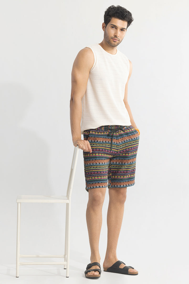 Fusion Dot Multicolor Shorts