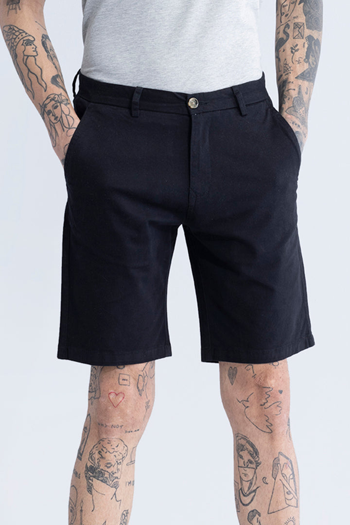 Elite Attire Black Shorts