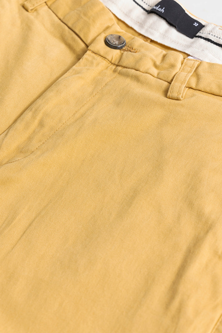 Elite Attire Yellow Shorts