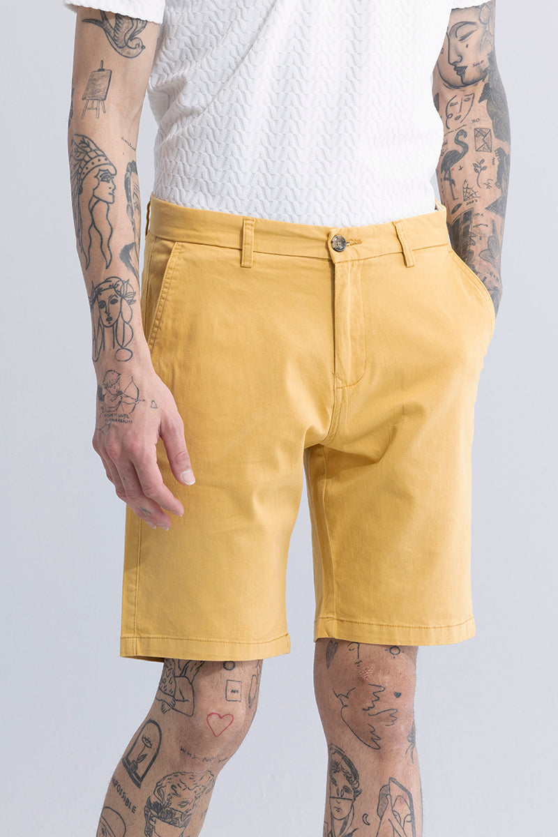 Light Blue Denim Shorts with Green-Yellow Shoes Outfits For Men In Their  20s (2 ideas & outfits) | Lookastic