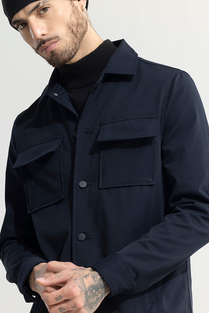 ArcticBreeze Navy Jacket