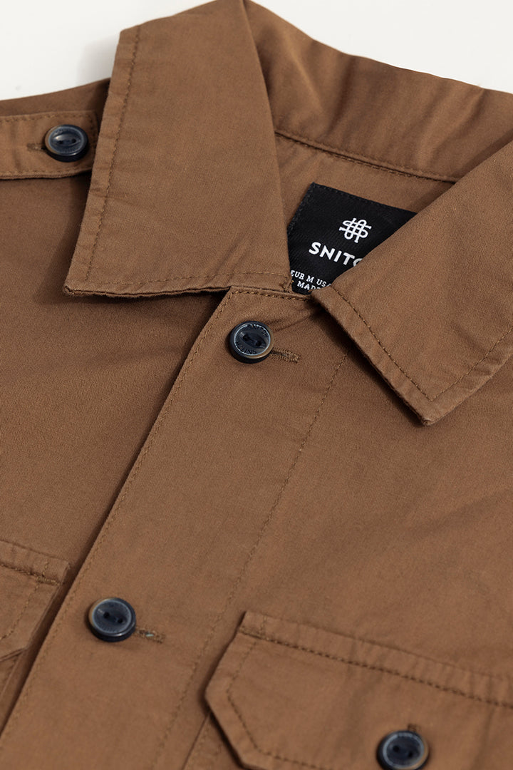 WingFlap Khaki Overshirt