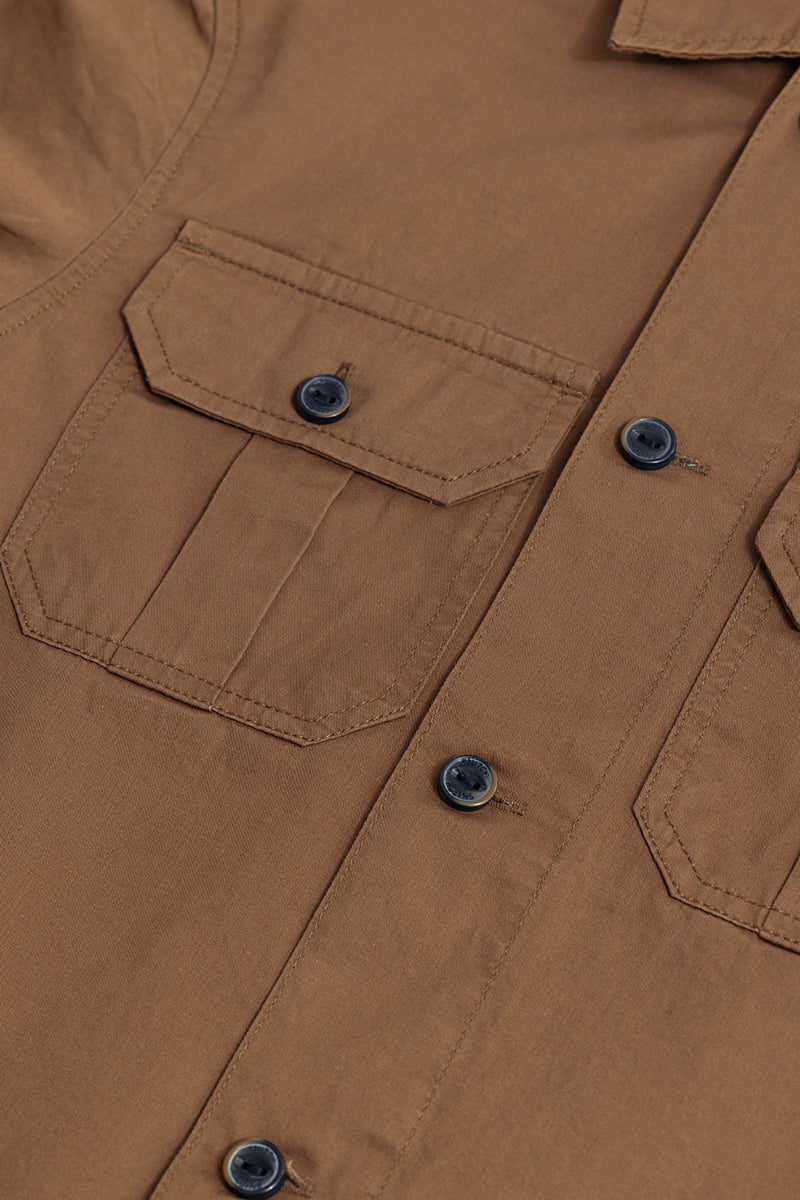 WingFlap Khaki Overshirt