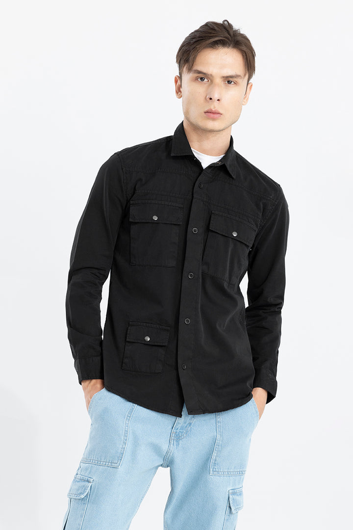 Triosnap Black Shirt