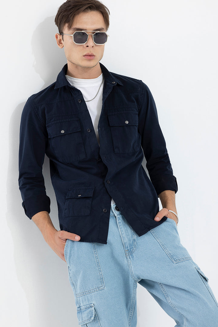 Triosnap Navy Shirt