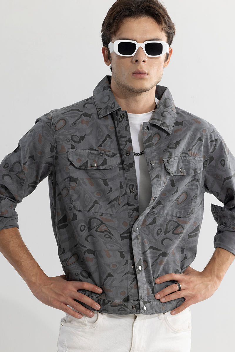 Concept Shape Grey Overshirt