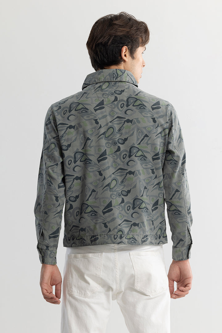 Concept Shape Green Overshirt