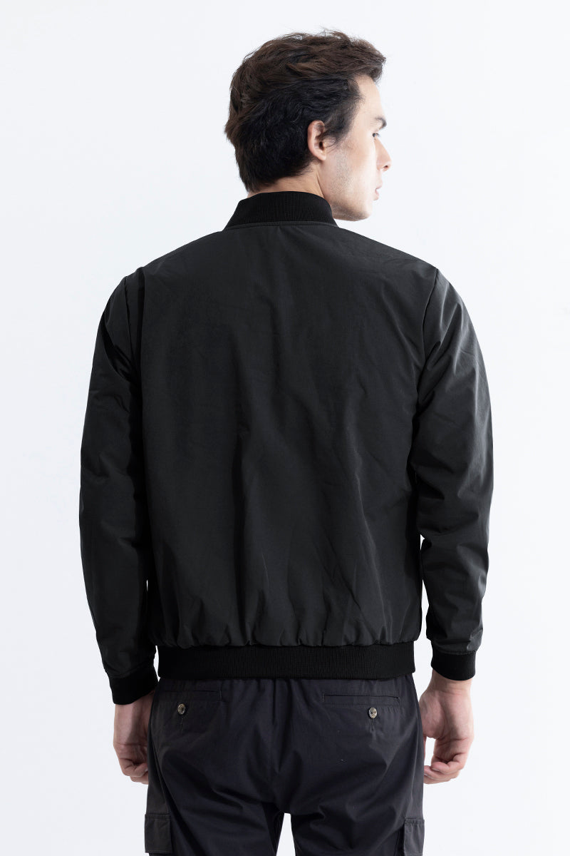 Streetwise Black Bomber Jacket