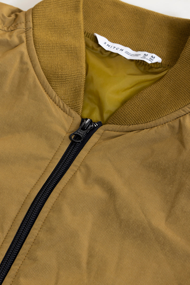 Streetwise Mustard Bomber Jacket