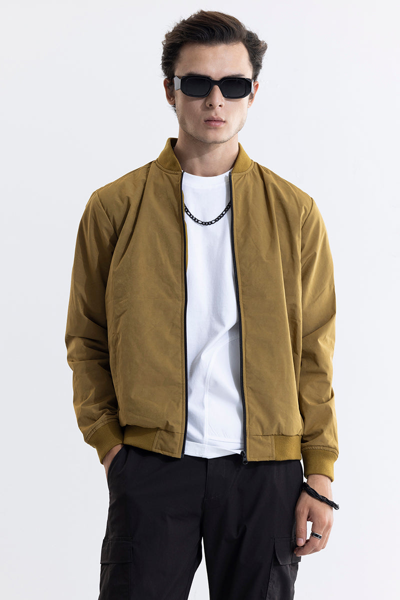 Streetwise Mustard Bomber Jacket