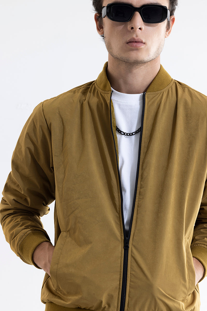 Streetwise Mustard Bomber Jacket