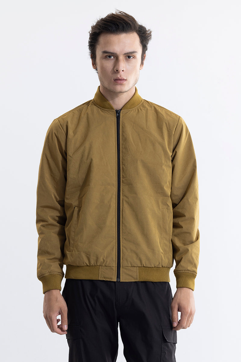 Streetwise Mustard Bomber Jacket