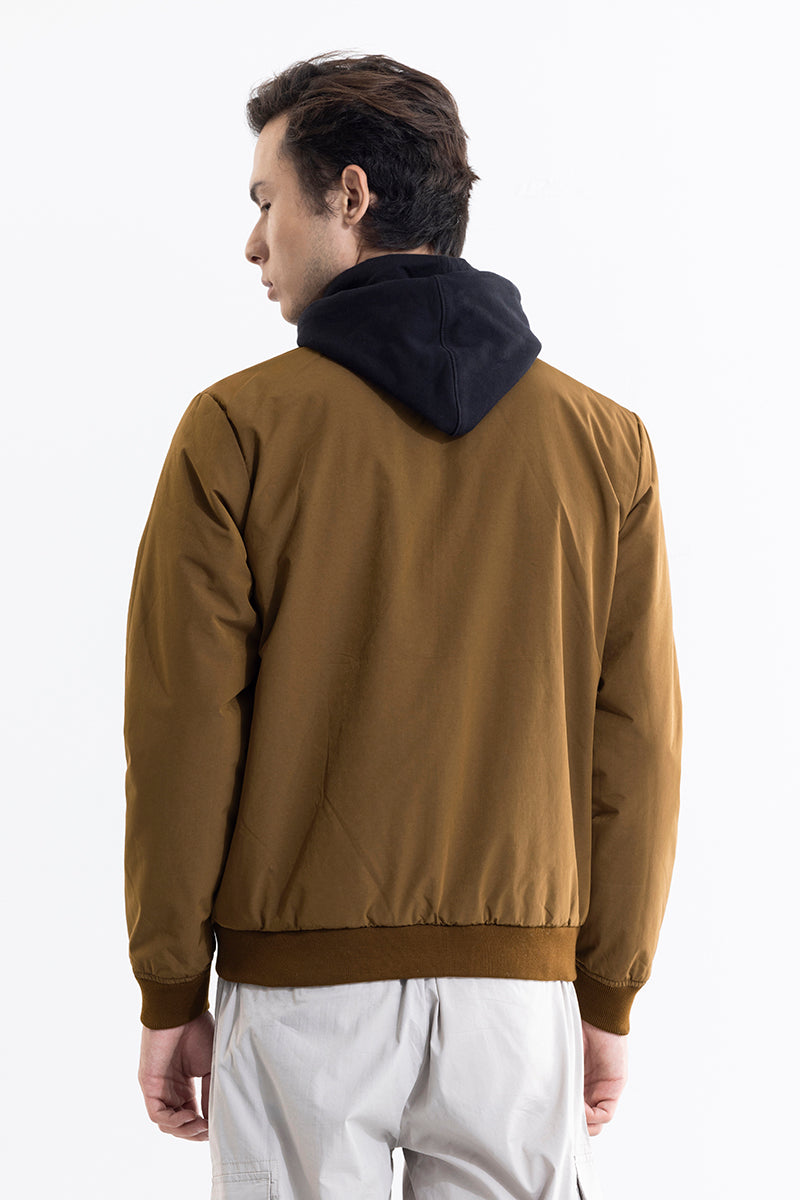 Streetwise Tan Brown Bomber Jacket