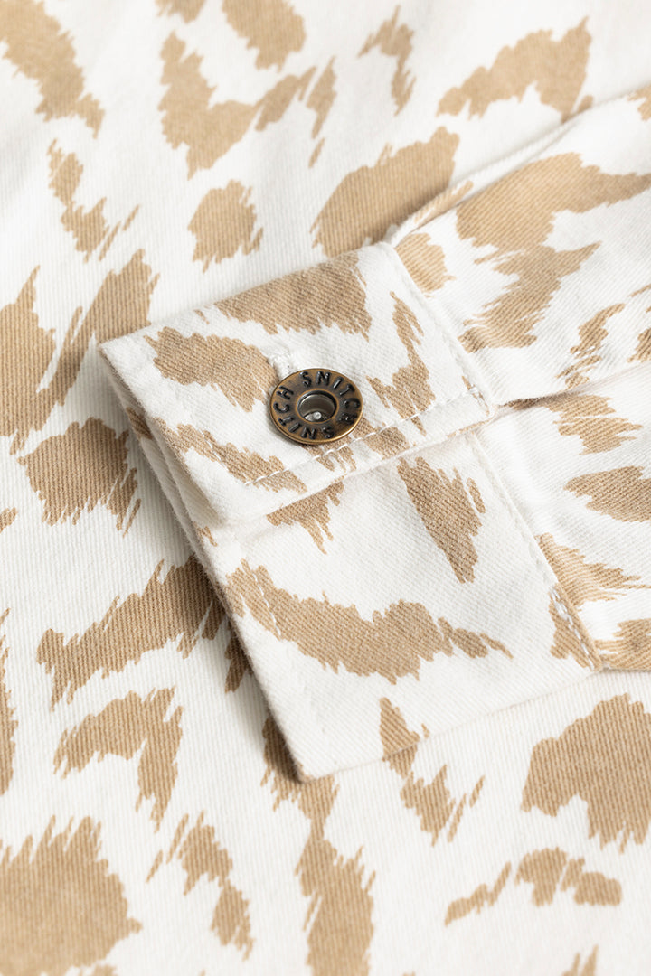 Dispersed Khaki Overshirt