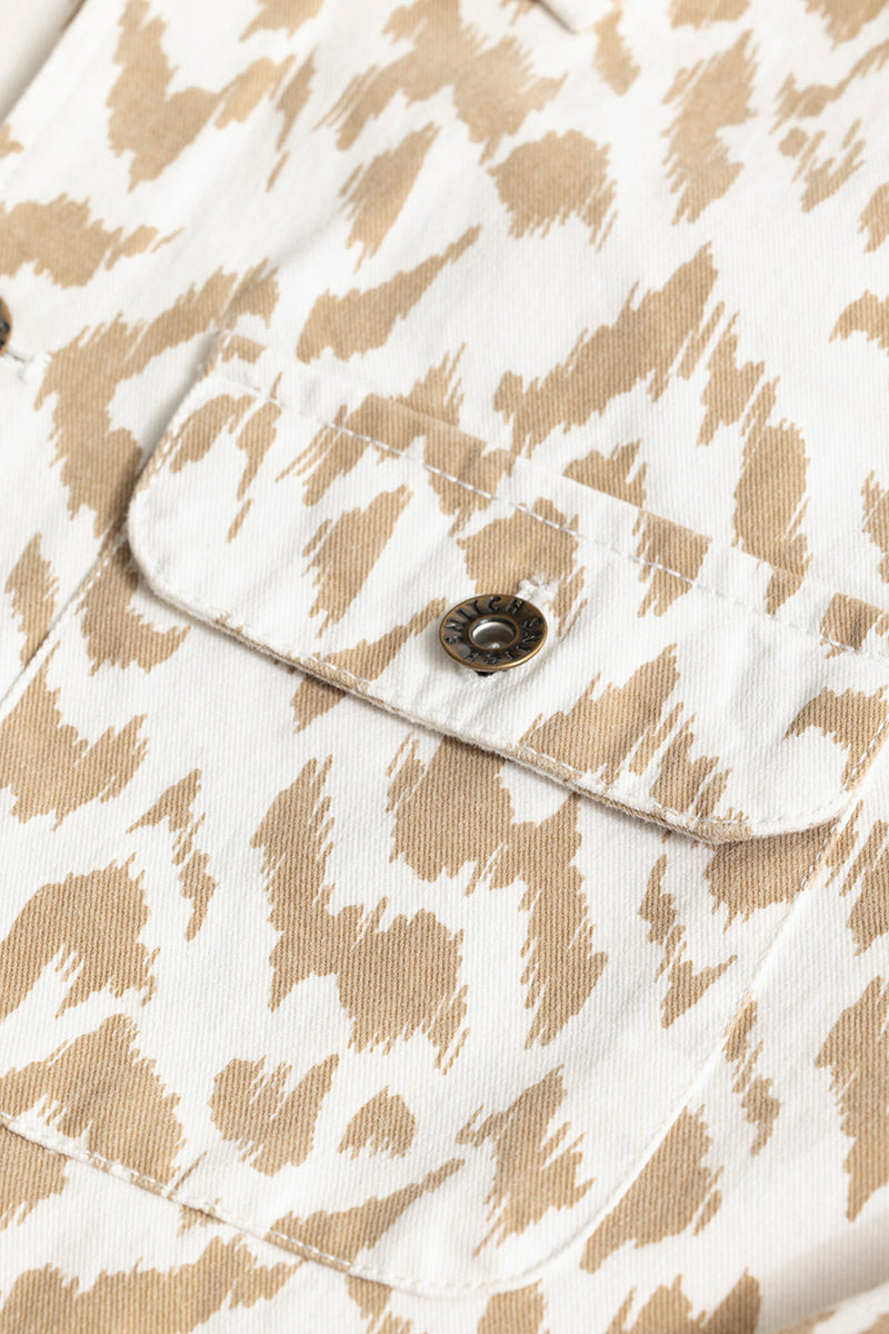 Dispersed Khaki Overshirt