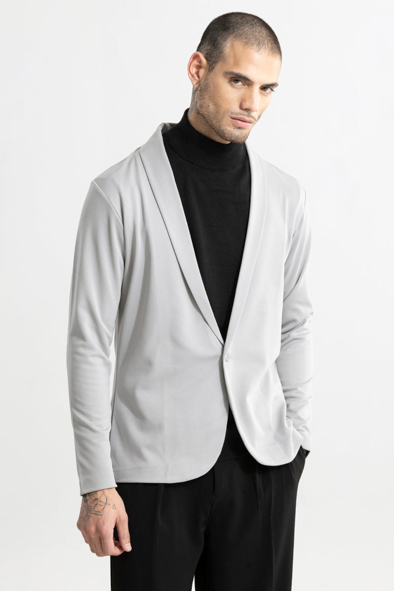 Tensile Grey Light Weight Blazer