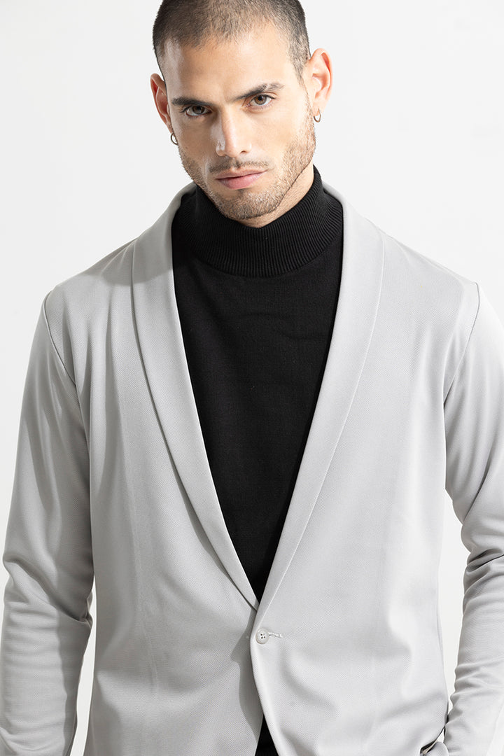 Tensile Grey Light Weight Blazer