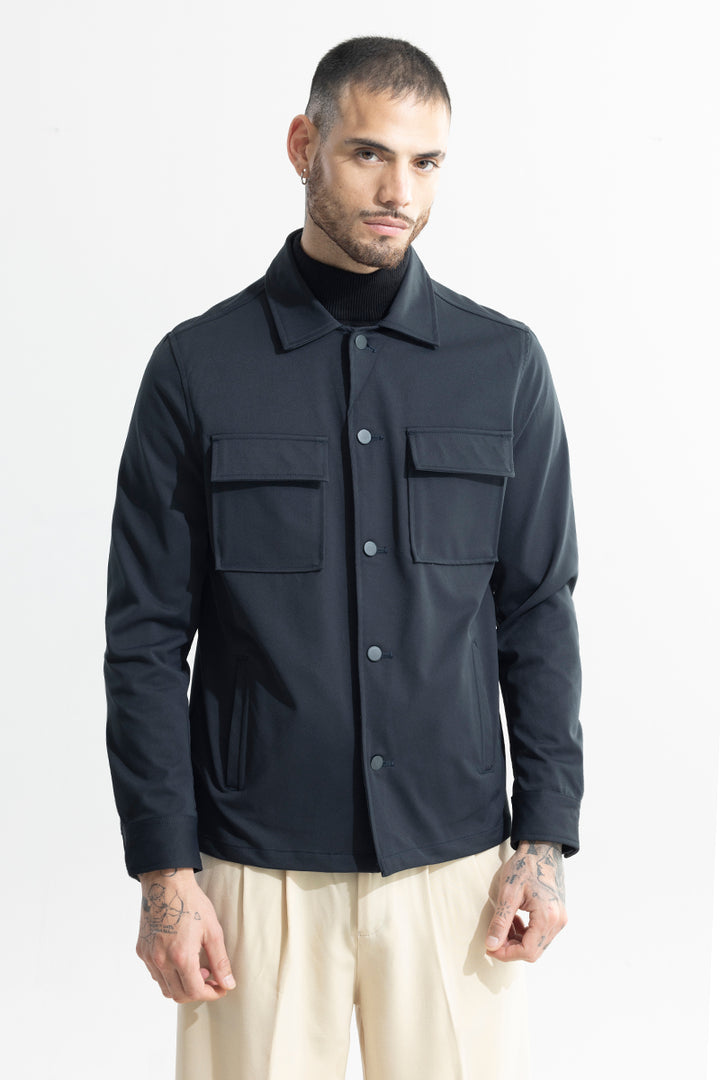 ArcticBreeze Coal Black Jacket