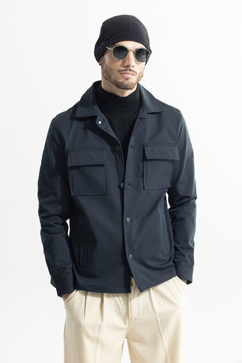 ArcticBreeze Coal Black Jacket