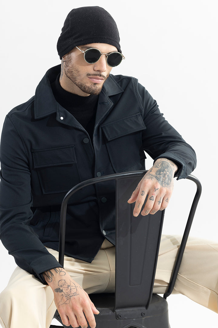 ArcticBreeze Coal Black Jacket