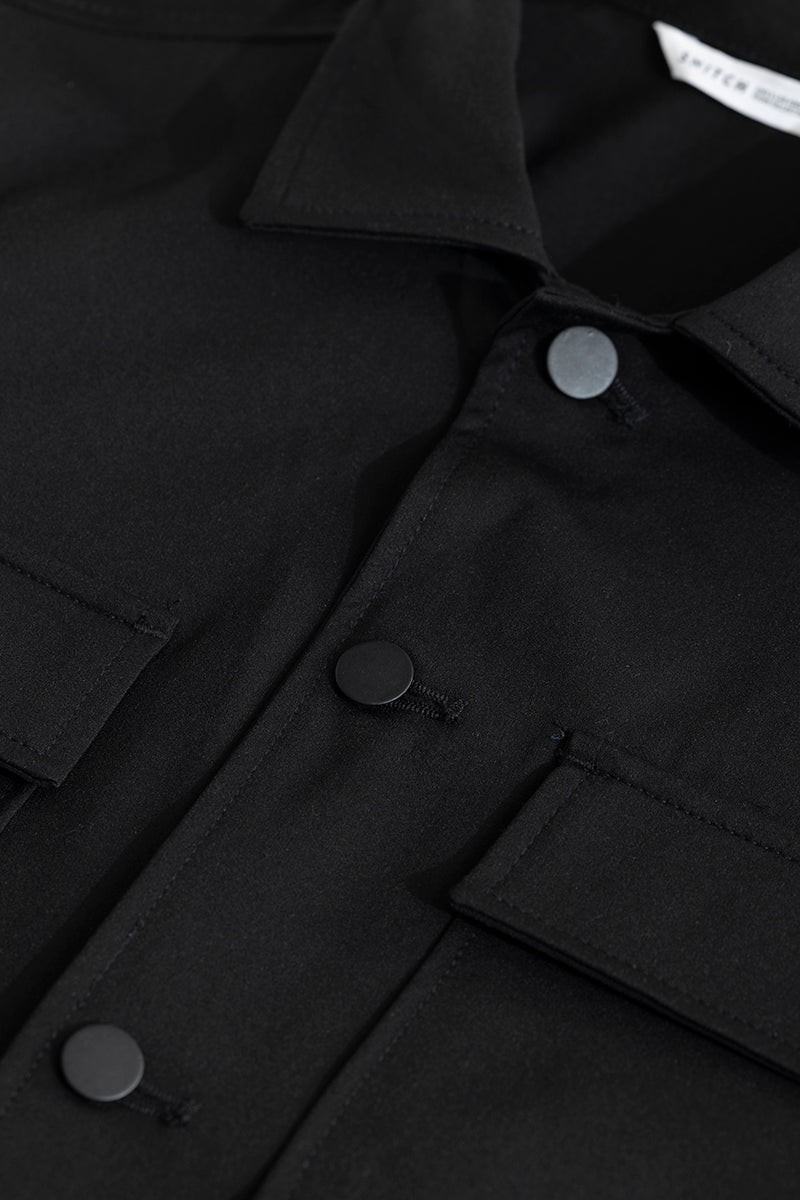 ArcticBreeze Dark Black Jacket