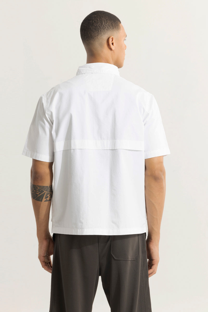 Triad White Overshirt