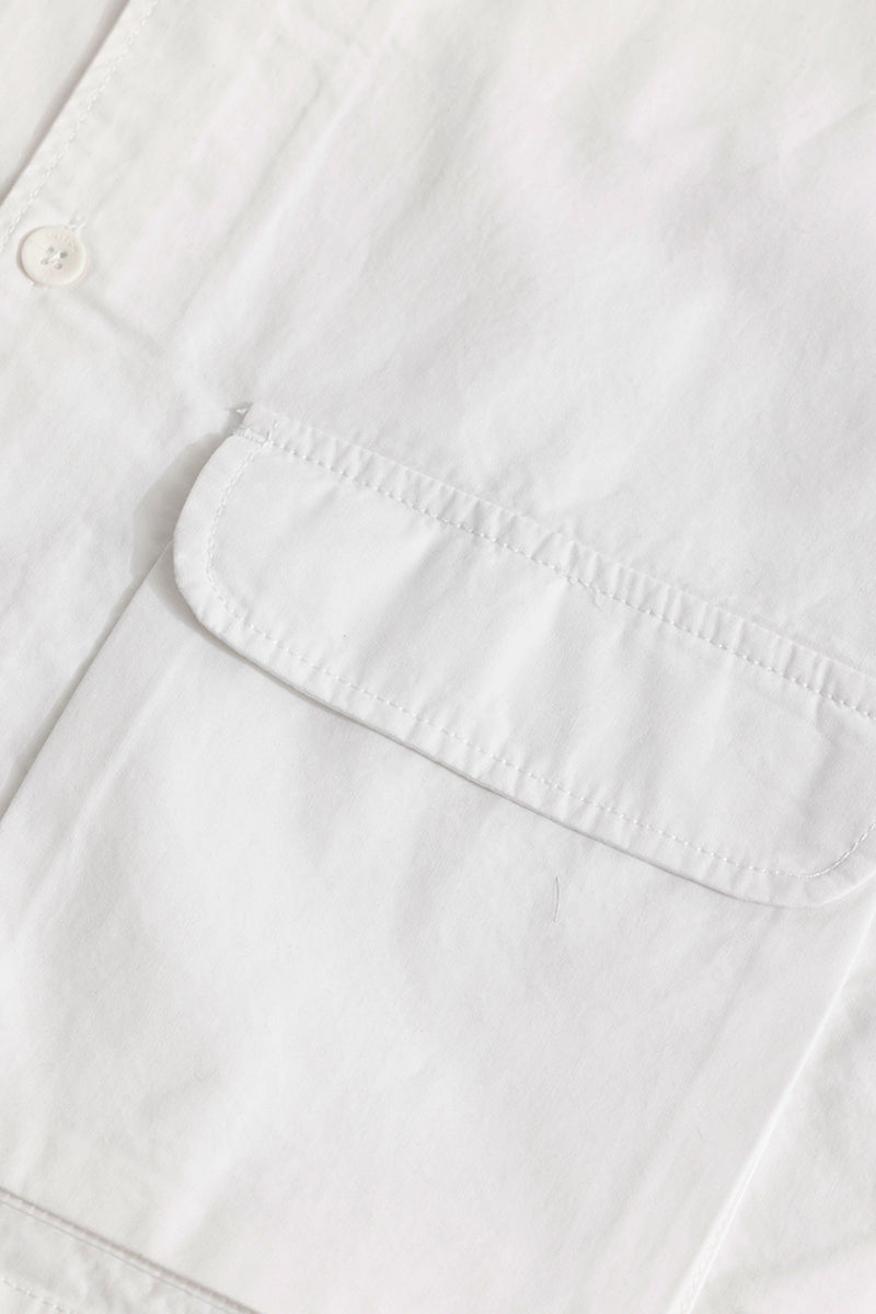 Triad White Overshirt