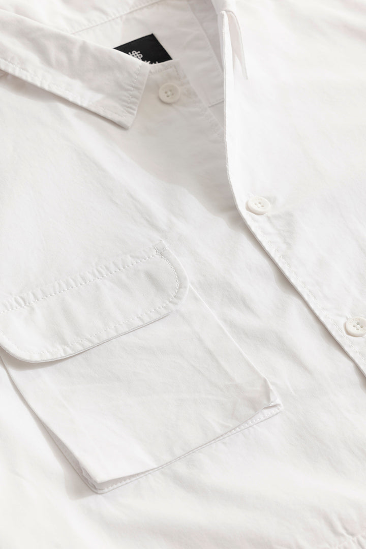 Triad White Overshirt