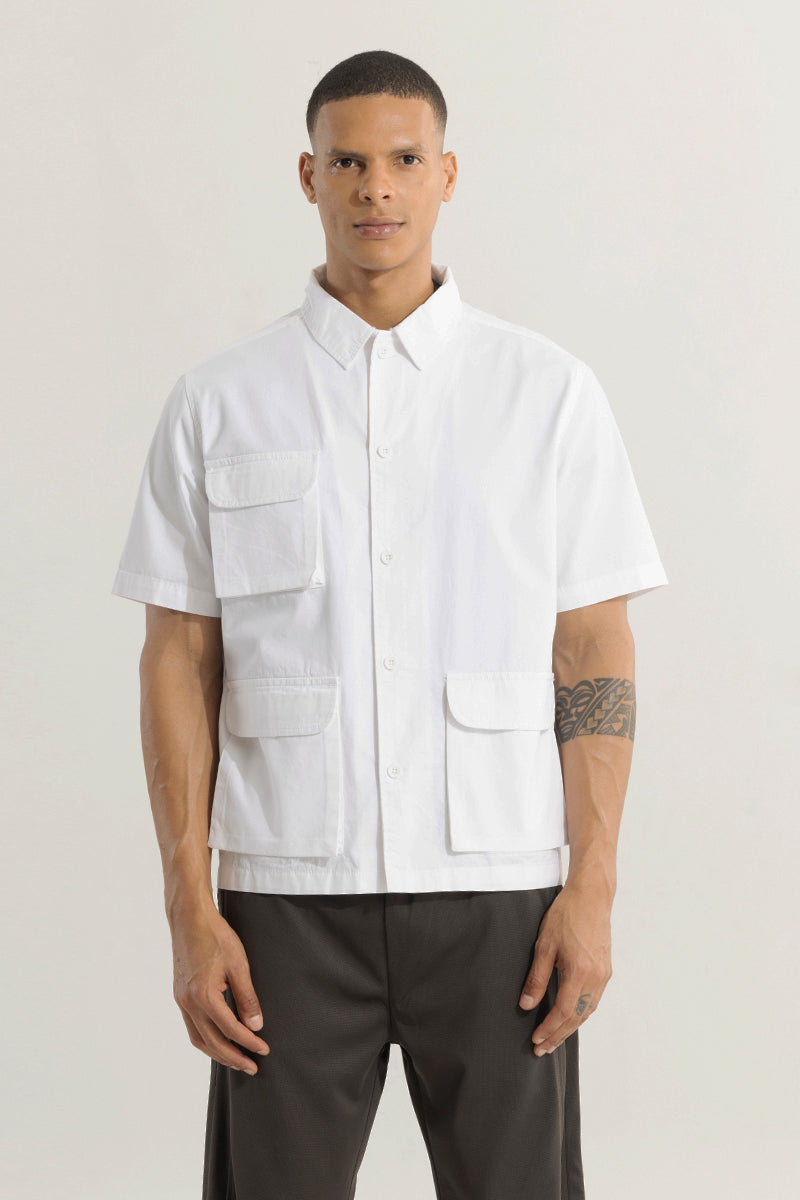 Triad White Overshirt