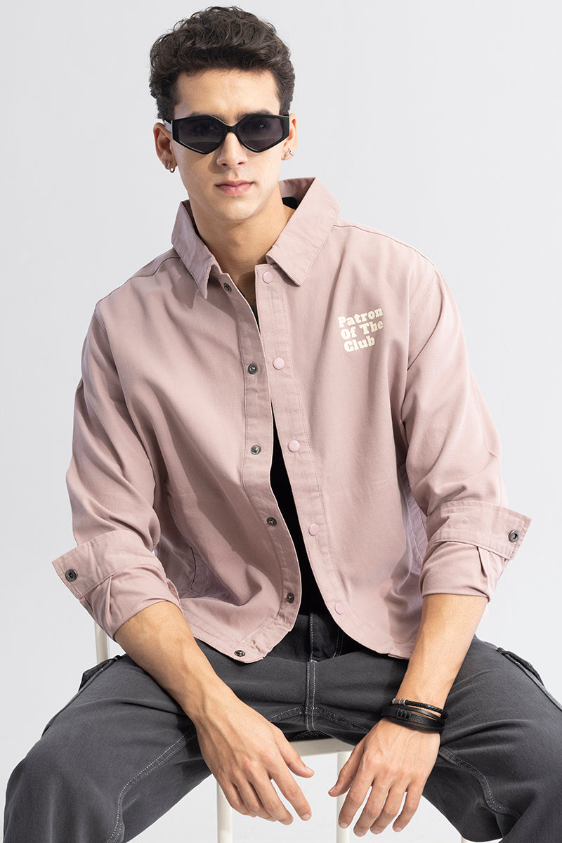 Dark Future Lavender Overshirt