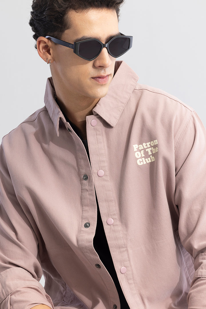 Dark Future Lavender Overshirt