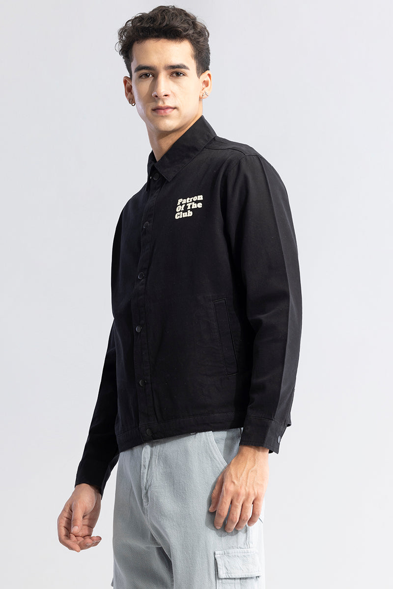 Dark Future Black Overshirt