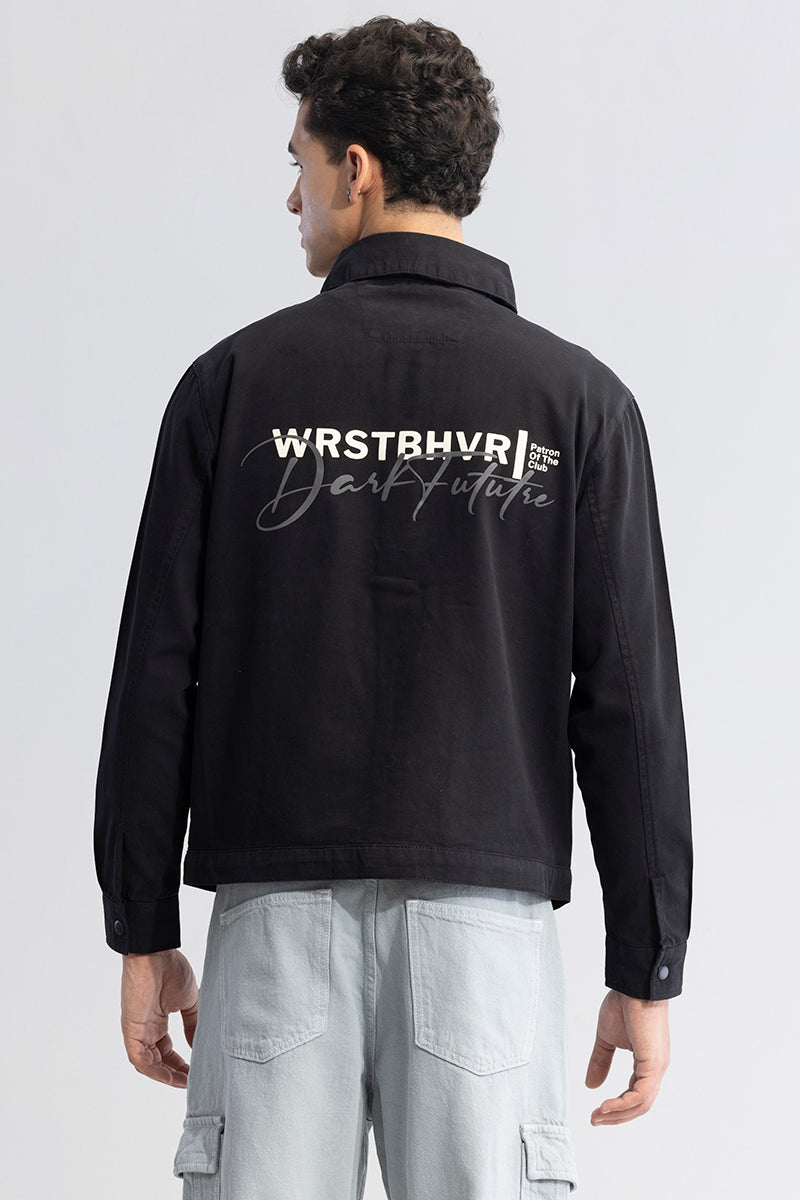 Dark Future Black Overshirt