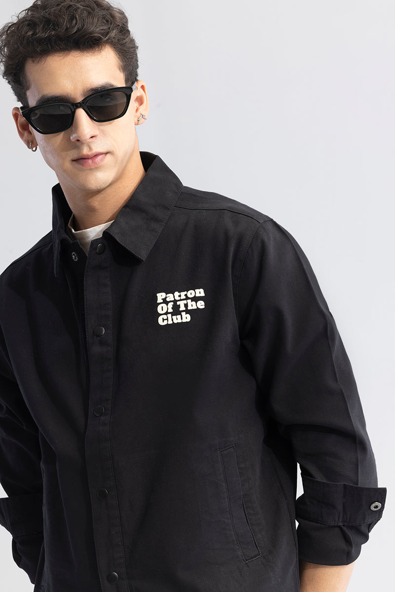 Dark Future Black Overshirt