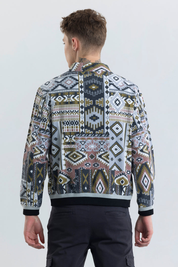 Gunnar Multicolour Geometric Jacket