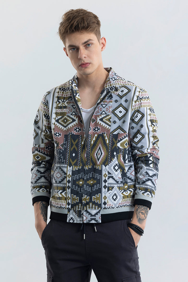 Gunnar Multicolour Geometric Jacket