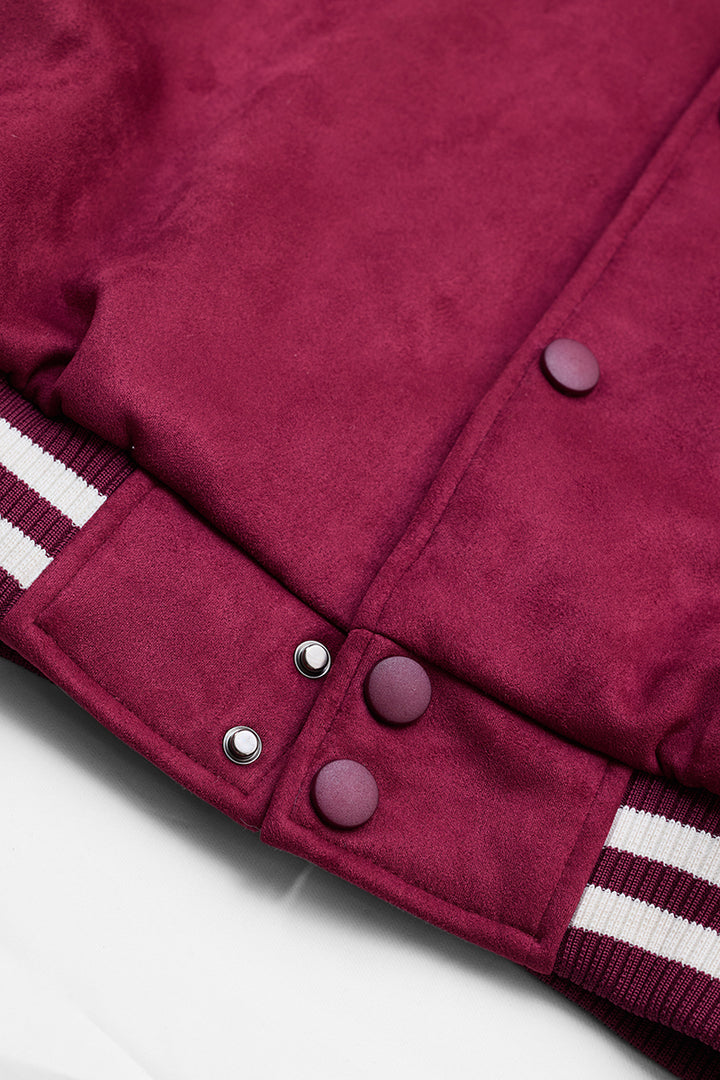 Legends Vandal Burgundy Varsity Jacket