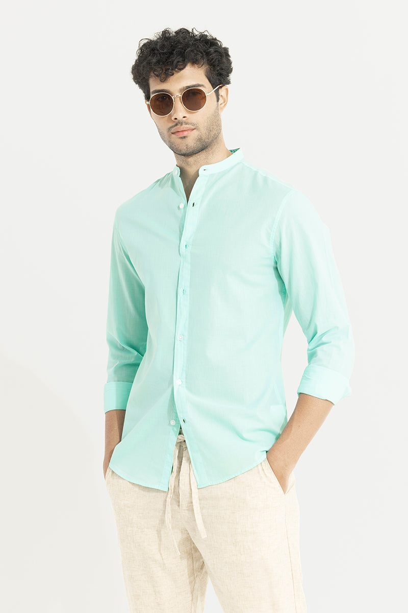 Breeze Aqua Green Shirt