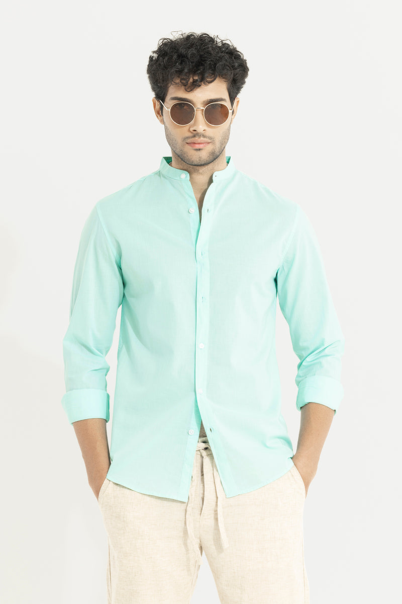 Breeze Aqua Green Shirt