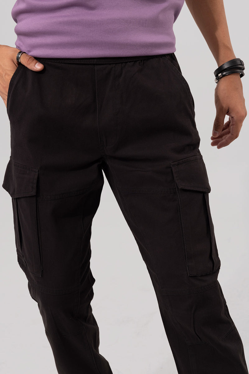 Ryker Black Cargo Pant