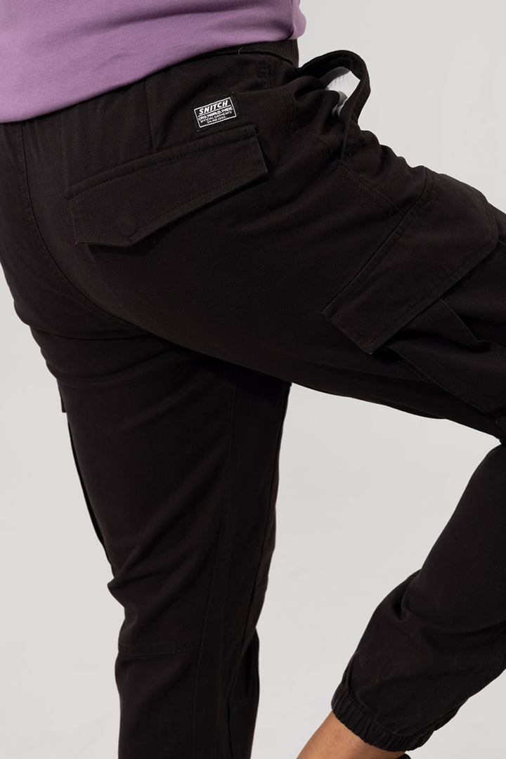 Ryker Black Cargo Pant