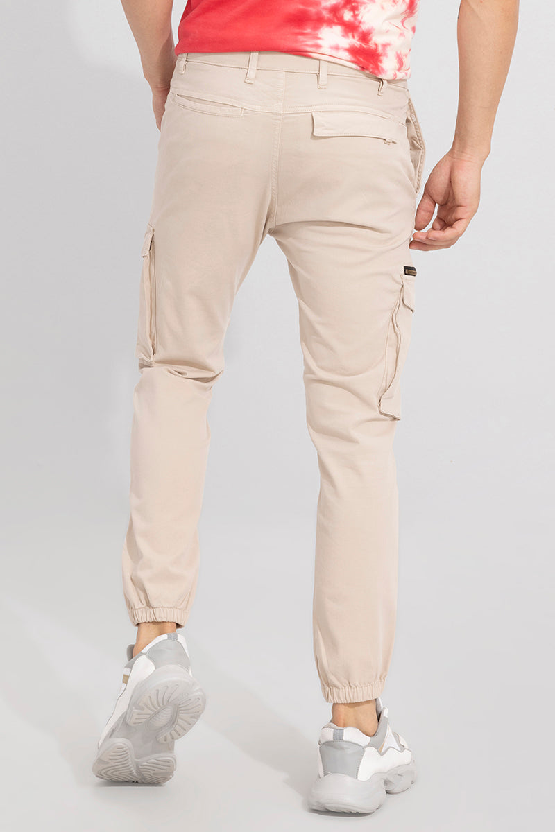 Buy Men's Rugger Khaki Cargo Pant Online | SNITCH