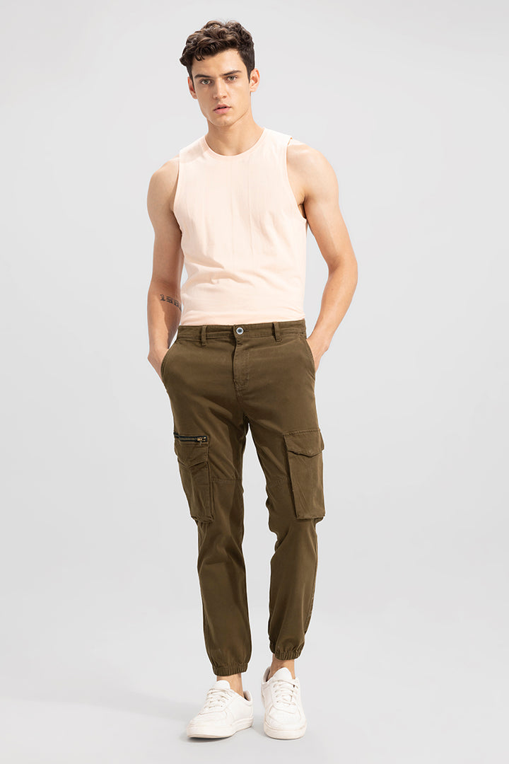 Rugger Brown Cargo Pant