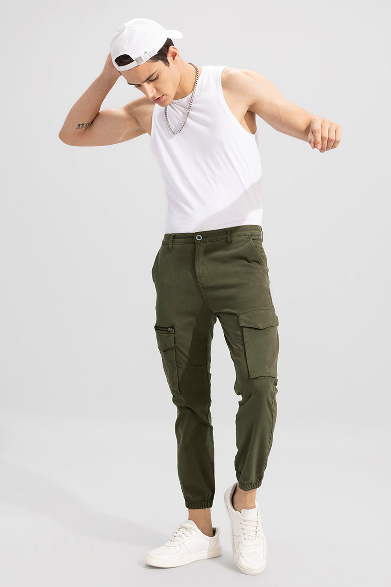 Rugger Olive Cargo Pant