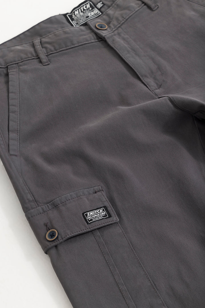 Steggi Ash Grey Cargo Pant