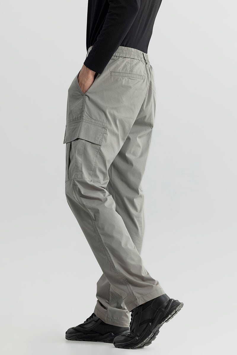 Sauvie Dark Grey Cargo Pant