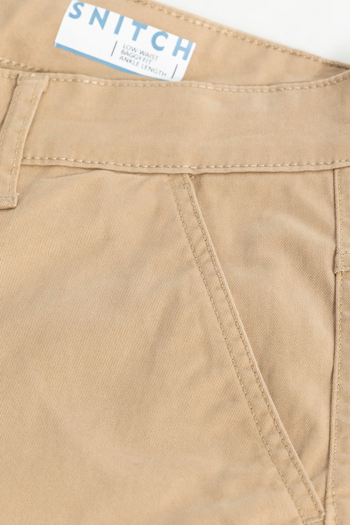 Stunner Khaki Cargo Pant