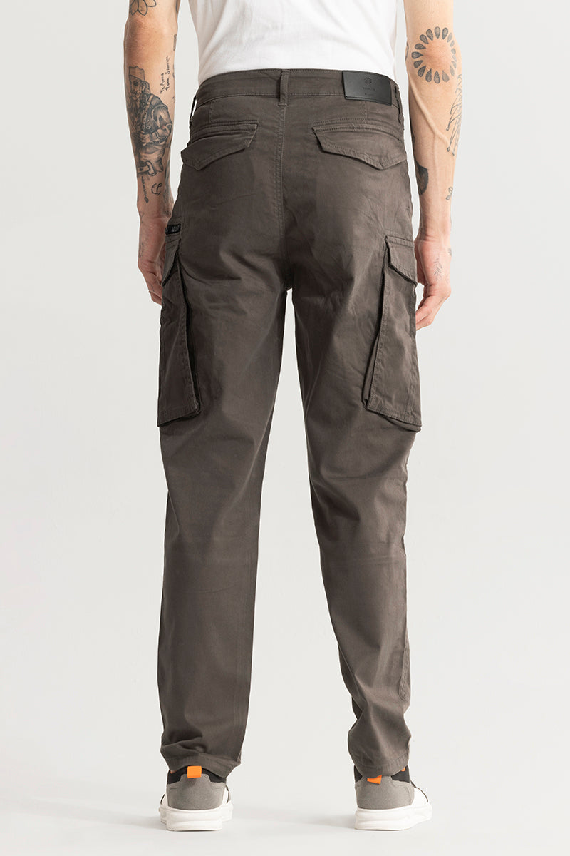 Kyubic Grey Cargo Pant