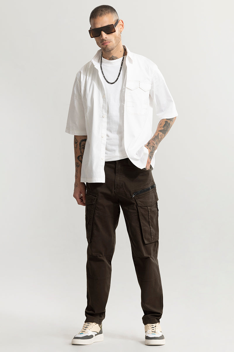 Men Corduroy Flap Pocket Side Cargo Pants  Cargo pants outfit, Pants outfit  men, Brown cargo pants outfit